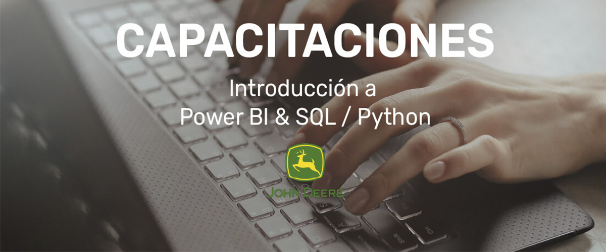 Capacitación en Power BI & SQL/Python para la empresa John Deere