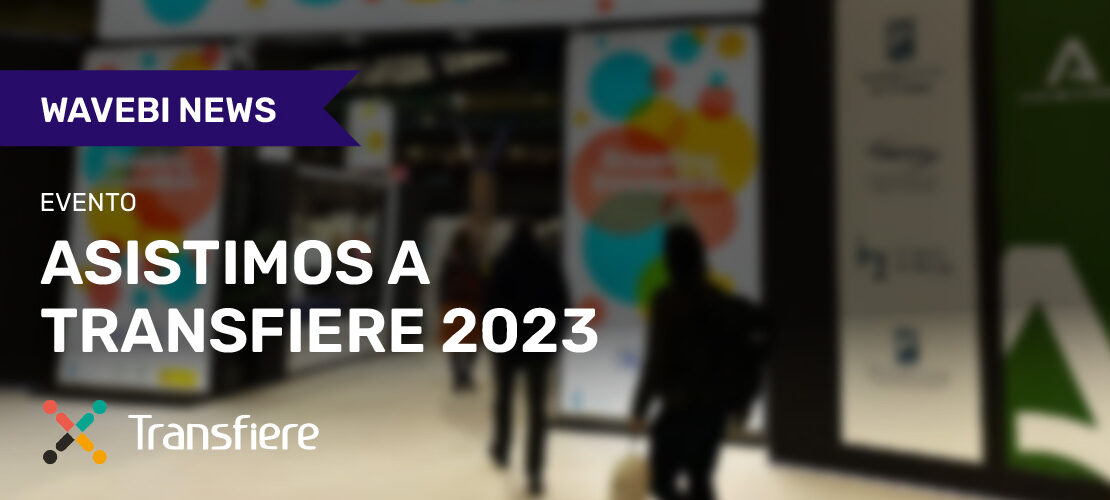 Portada con temática Foro europeo Transfiere 2023 realizado en Málaga, España